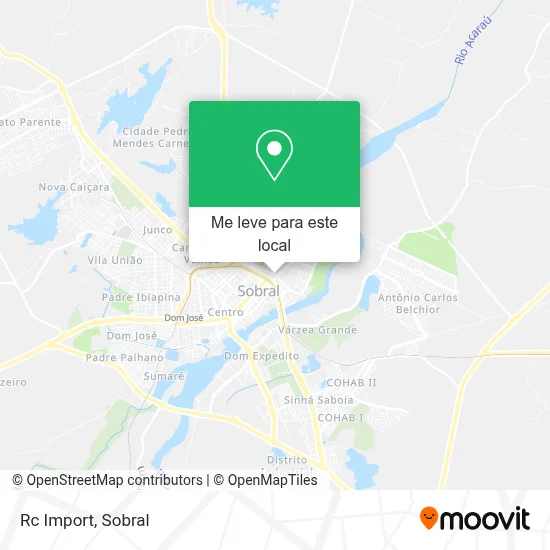Rc Import mapa