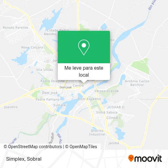 Simplex mapa
