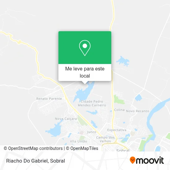 Riacho Do Gabriel mapa