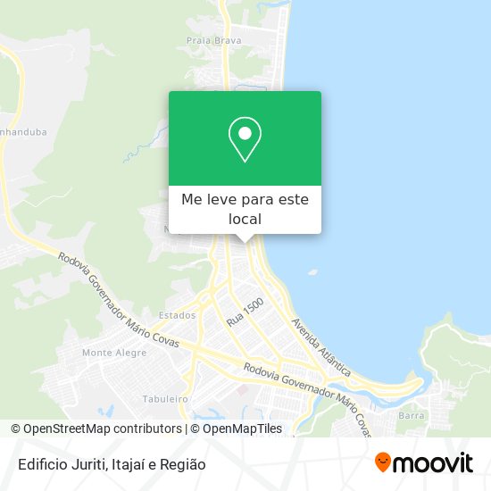 Edificio Juriti mapa