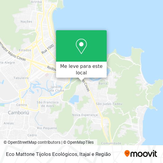 Eco Mattone Tijolos Ecológicos mapa