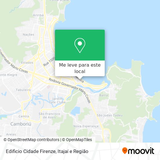 Edificio Cidade Firenze mapa