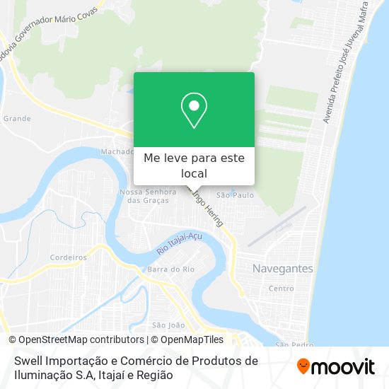 Swell Importação e Comércio de Produtos de Iluminação S.A mapa