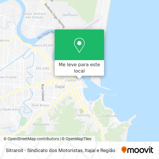 Sitraroit - Sindicato dos Motoristas mapa