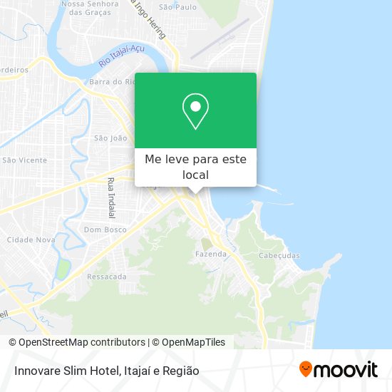 Innovare Slim Hotel mapa