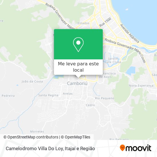 Camelodromo Villa Do Loy mapa
