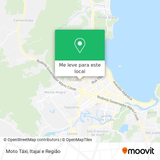 Moto Táxi mapa