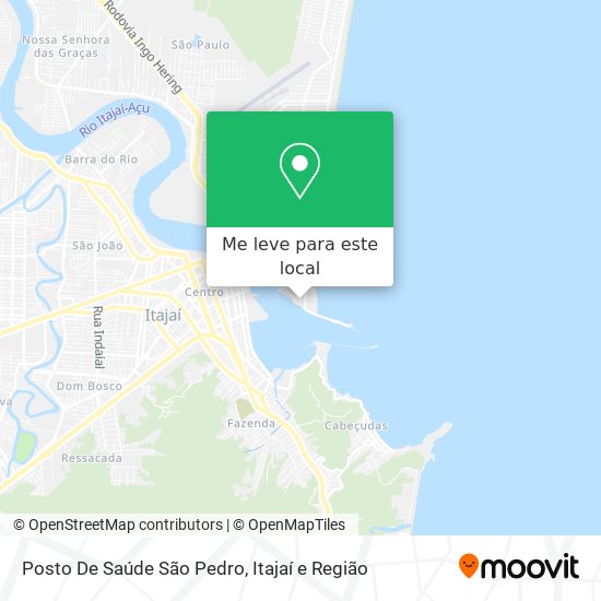 Posto De Saúde São Pedro mapa