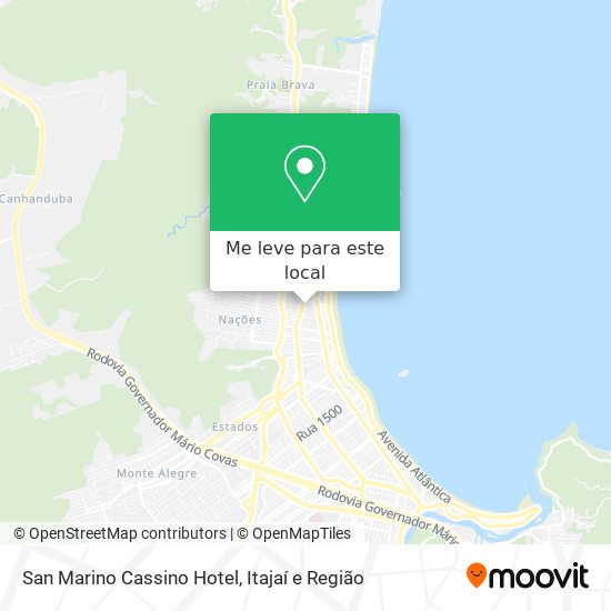 San Marino Cassino Hotel mapa