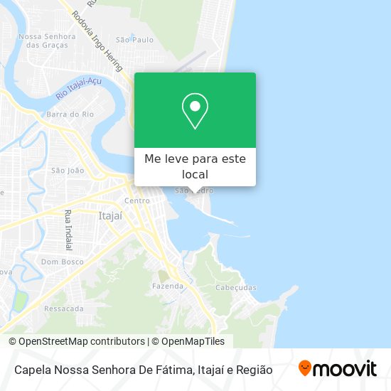 Capela Nossa Senhora De Fátima mapa