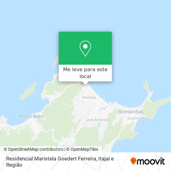 Residencial Maristela Goedert Ferreira mapa