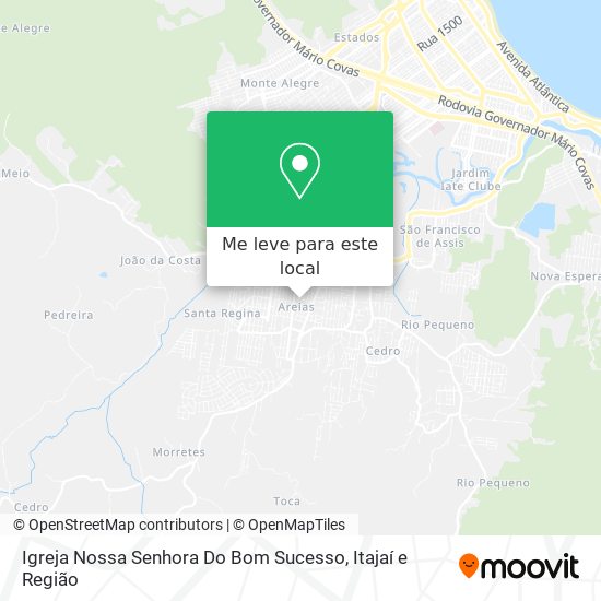 Igreja Nossa Senhora Do Bom Sucesso mapa
