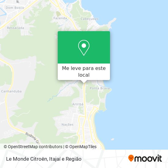 Le Monde Citroën mapa