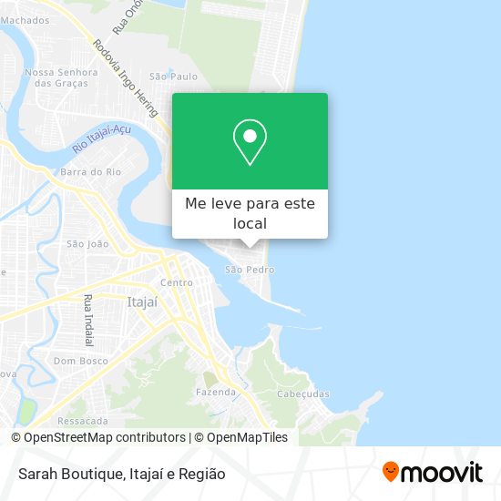 Sarah Boutique mapa