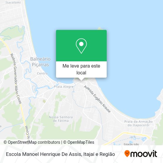 Escola Manoel Henrique De Assis mapa