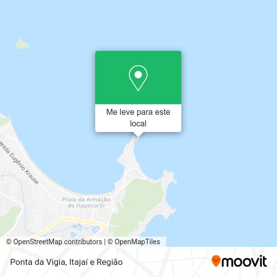 Ponta da Vigia mapa