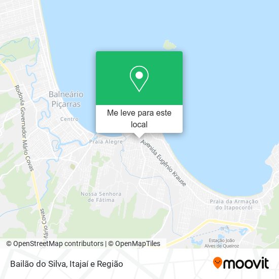 Bailão do Silva mapa