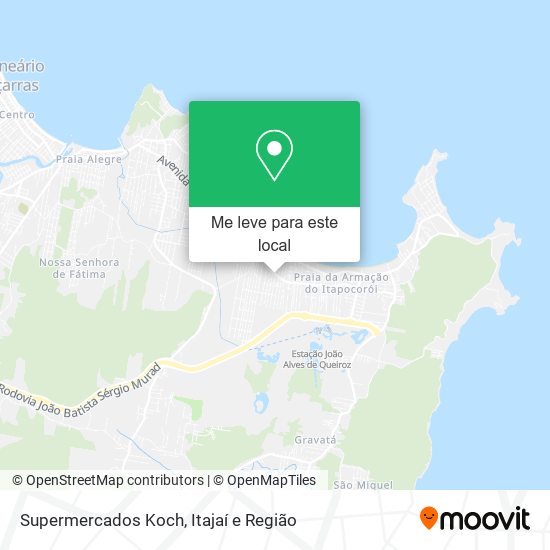Supermercados Koch mapa