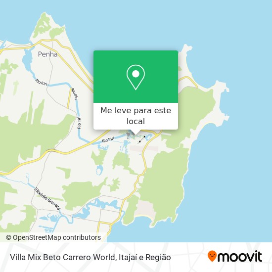 Villa Mix Beto Carrero World mapa