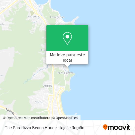 The Paradizzo Beach House mapa