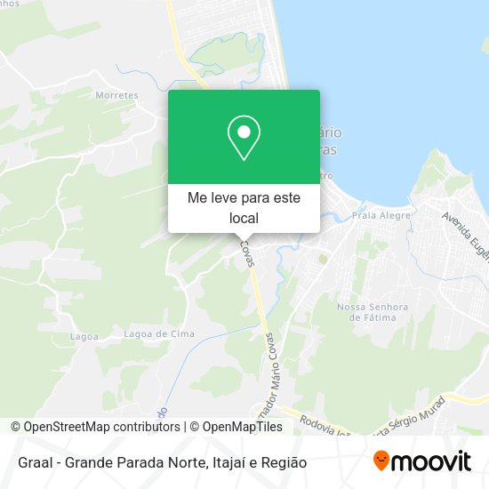 Graal - Grande Parada Norte mapa