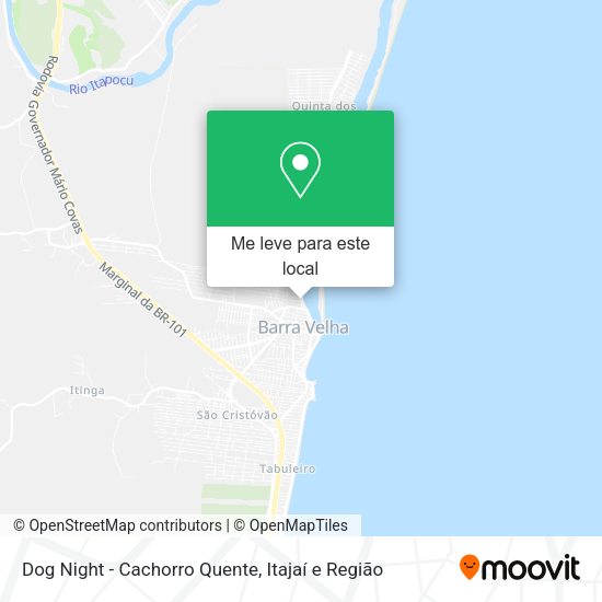 Dog Night - Cachorro Quente mapa
