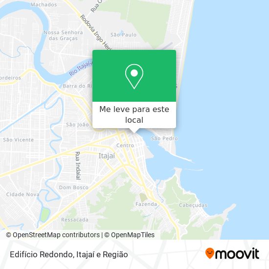 Edifício Redondo mapa