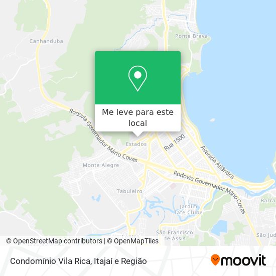 Condomínio Vila Rica mapa