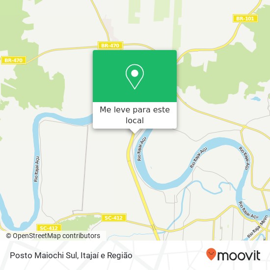 Posto Maiochi Sul mapa