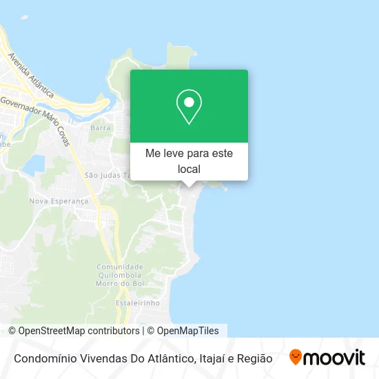 Condomínio Vivendas Do Atlântico mapa