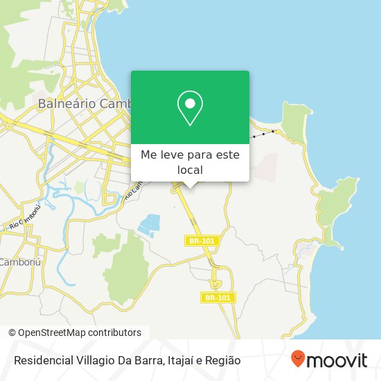 Residencial Villagio Da Barra mapa