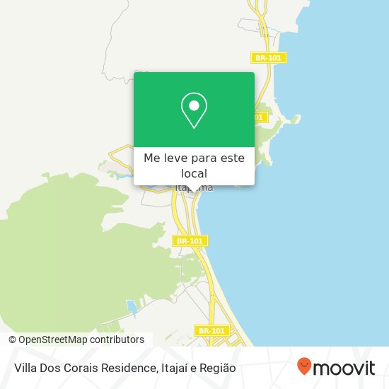 Villa Dos Corais Residence mapa