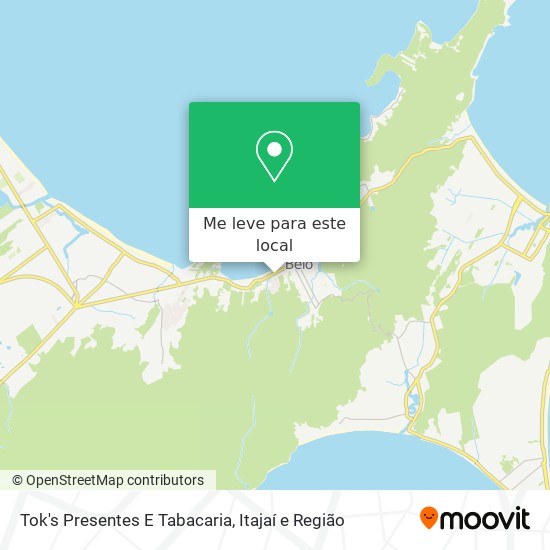 Tok's Presentes E Tabacaria mapa