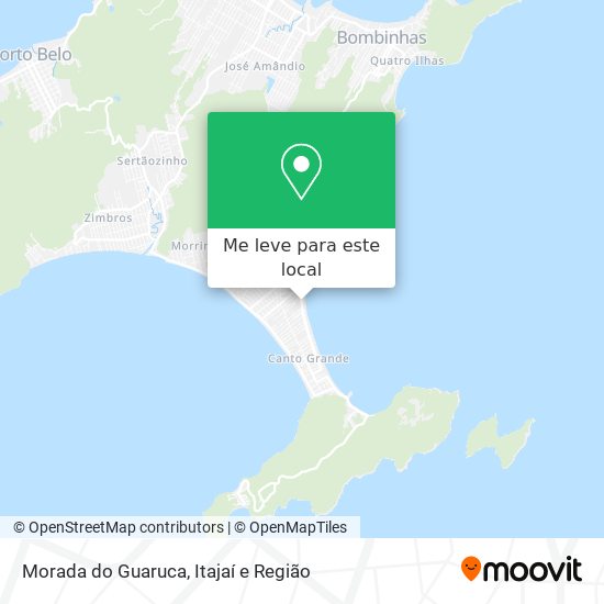 Morada do Guaruca mapa