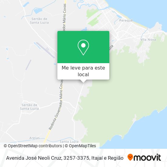 Avenida José Neoli Cruz, 3257-3375 mapa