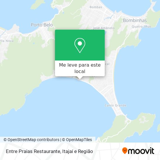 Entre Praias Restaurante mapa