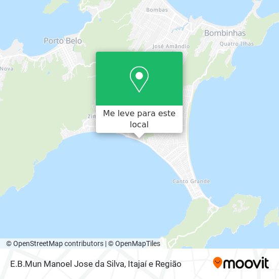 E.B.Mun Manoel Jose da Silva mapa