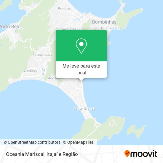 Oceania Mariscal mapa