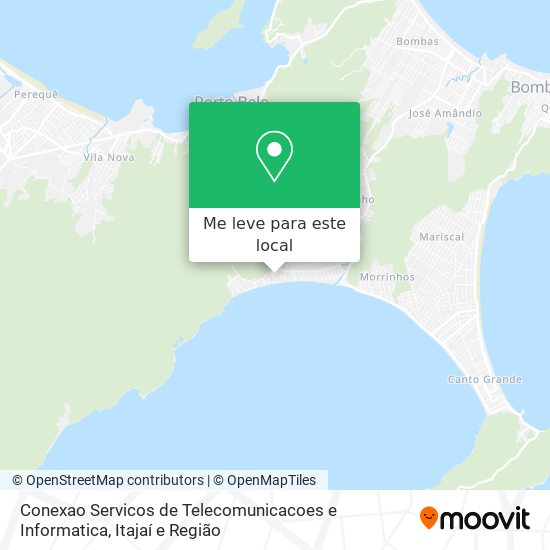 Conexao Servicos de Telecomunicacoes e Informatica mapa