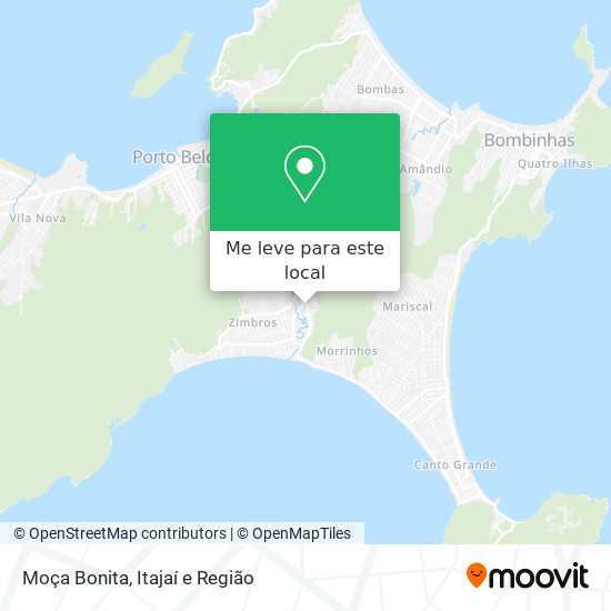 Moça Bonita mapa
