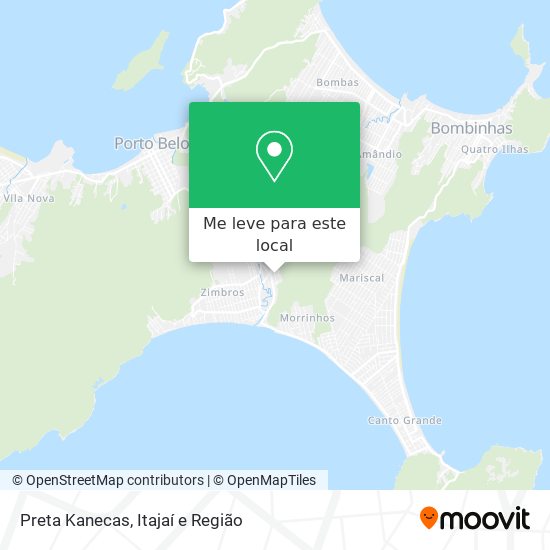 Preta Kanecas mapa