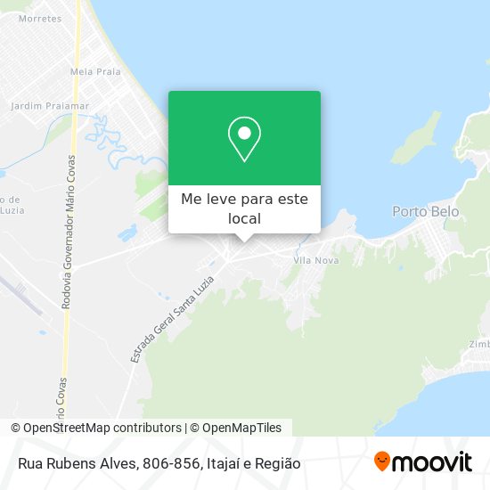 Rua Rubens Alves, 806-856 mapa