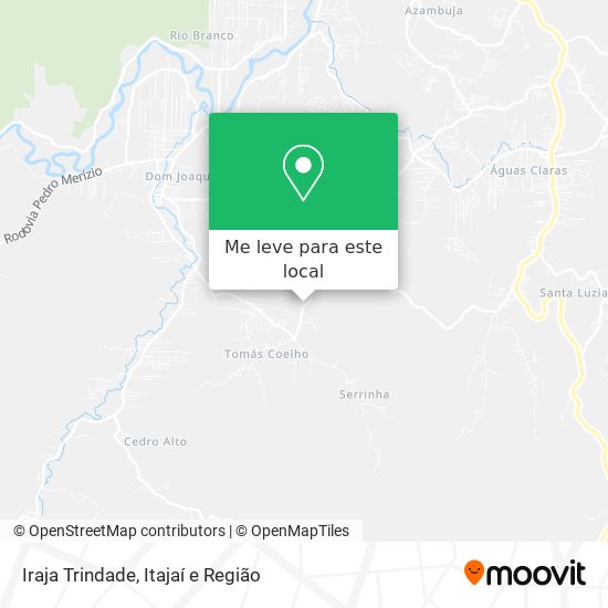 Iraja Trindade mapa