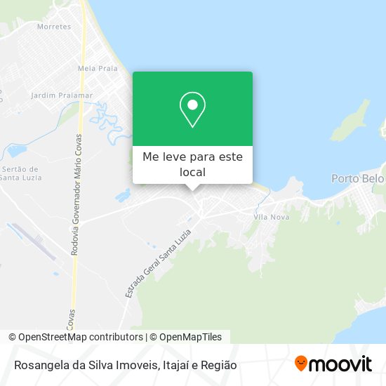 Rosangela da Silva Imoveis mapa