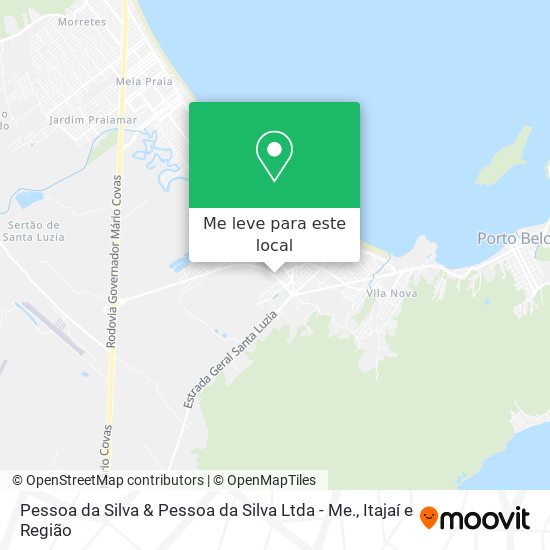 Pessoa da Silva & Pessoa da Silva Ltda - Me. mapa