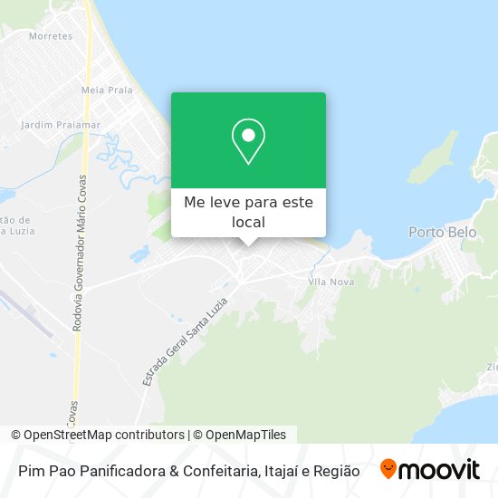 Pim Pao Panificadora & Confeitaria mapa