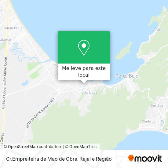 Cr.Empreiteira de Mao de Obra mapa