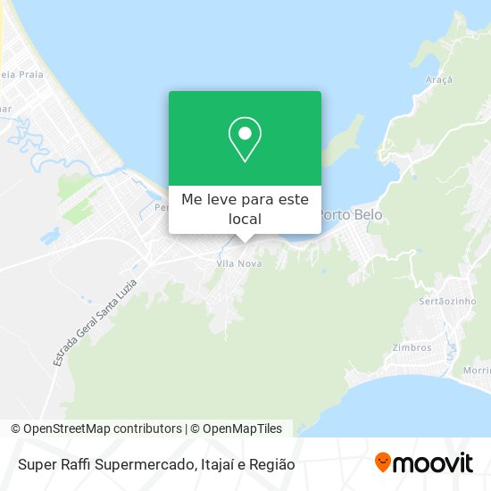 Super Raffi Supermercado mapa