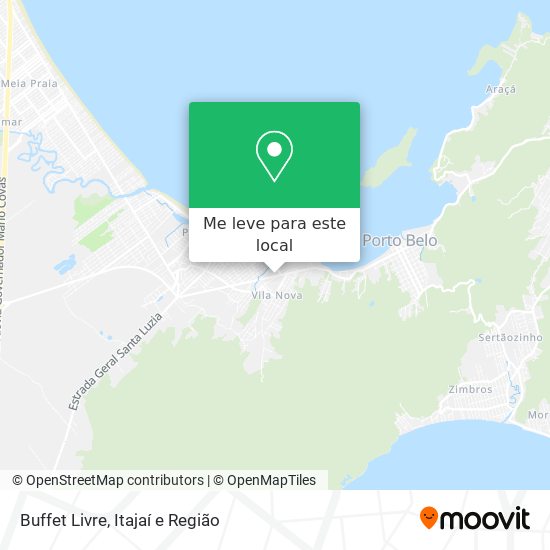 Buffet Livre mapa