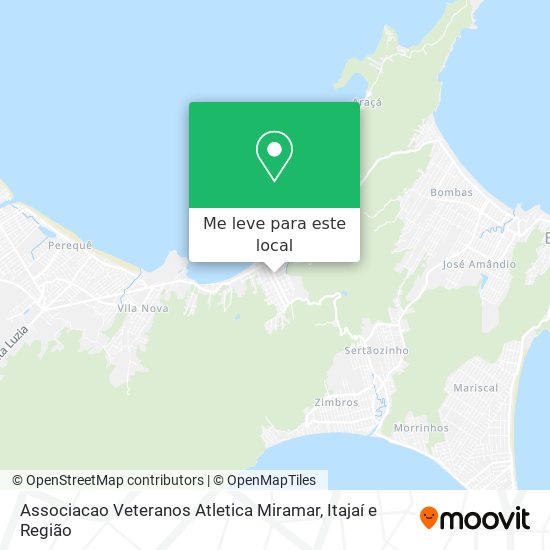 Associacao Veteranos Atletica Miramar mapa